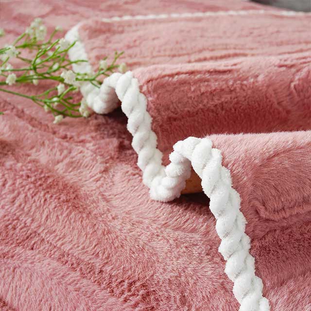 Rabbit Fur Cushion Meizhiran Home Textile